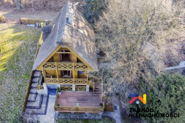 Luksus pod Strzechą z Prywatnym Pomostem